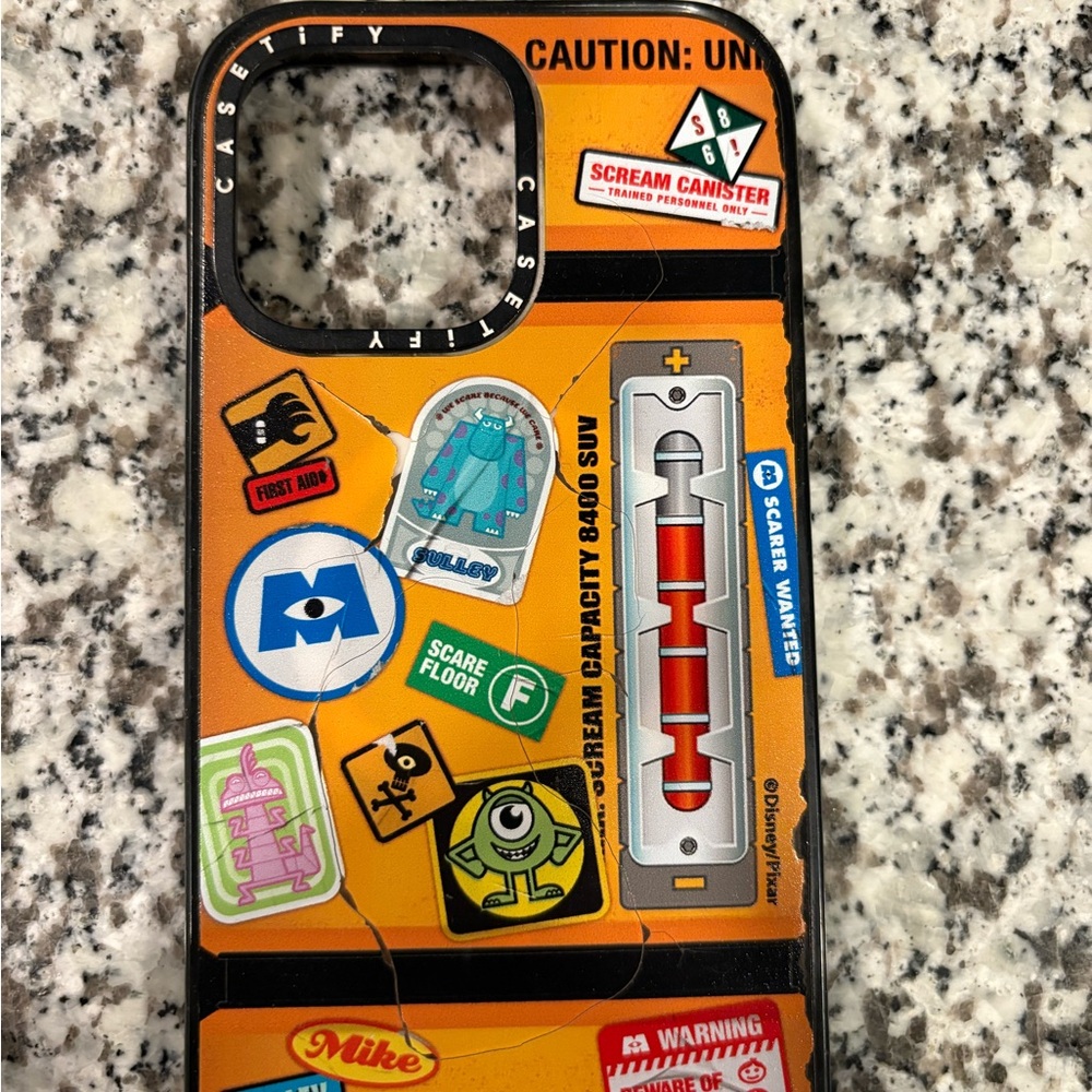 iPhone 14 Pro Max Casetify Vibrant Sticker Graphic Phone Case